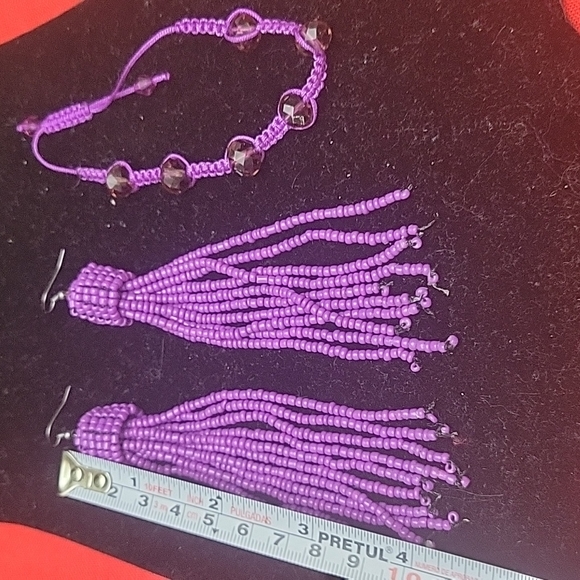 Handmade earrings - Picture 3 of 3